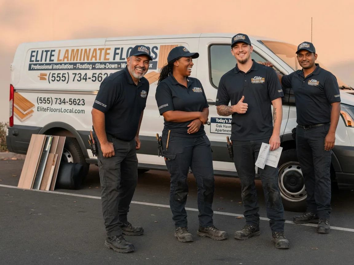 Laminate flooring installation company in Mcleod, ND